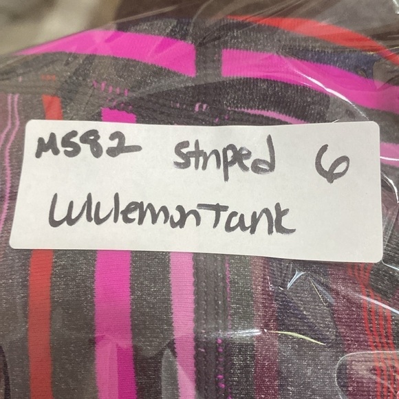 Lululemon Scoop Neck Tank Elevation Space Dye / Smoky Rose Size 6 Pink - Picture 10 of 10